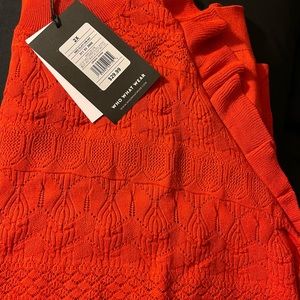 2x‎ Ruffle Tank Top